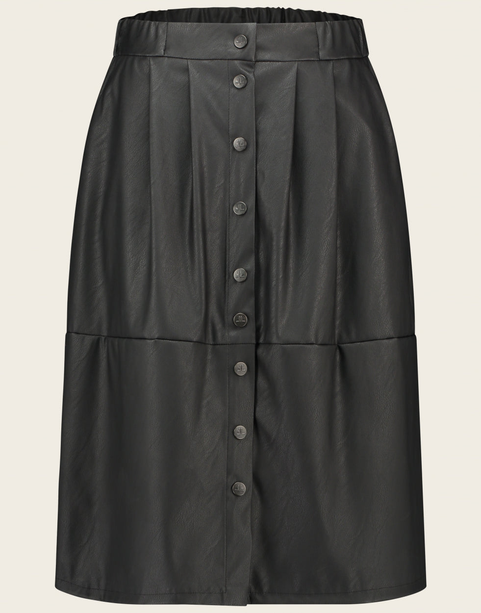 Leather Skirt Viki | Black