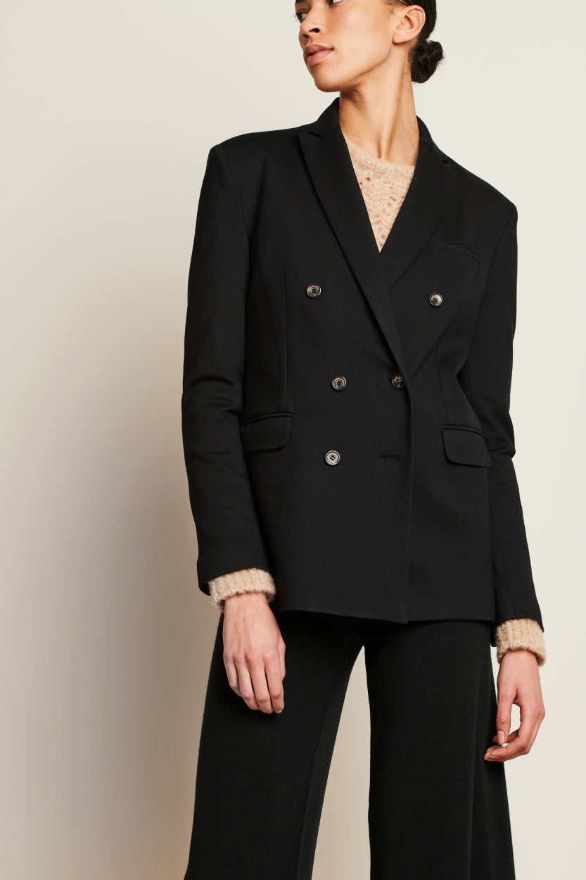 Over Size Blazer Sydney Eco Viscose | Black