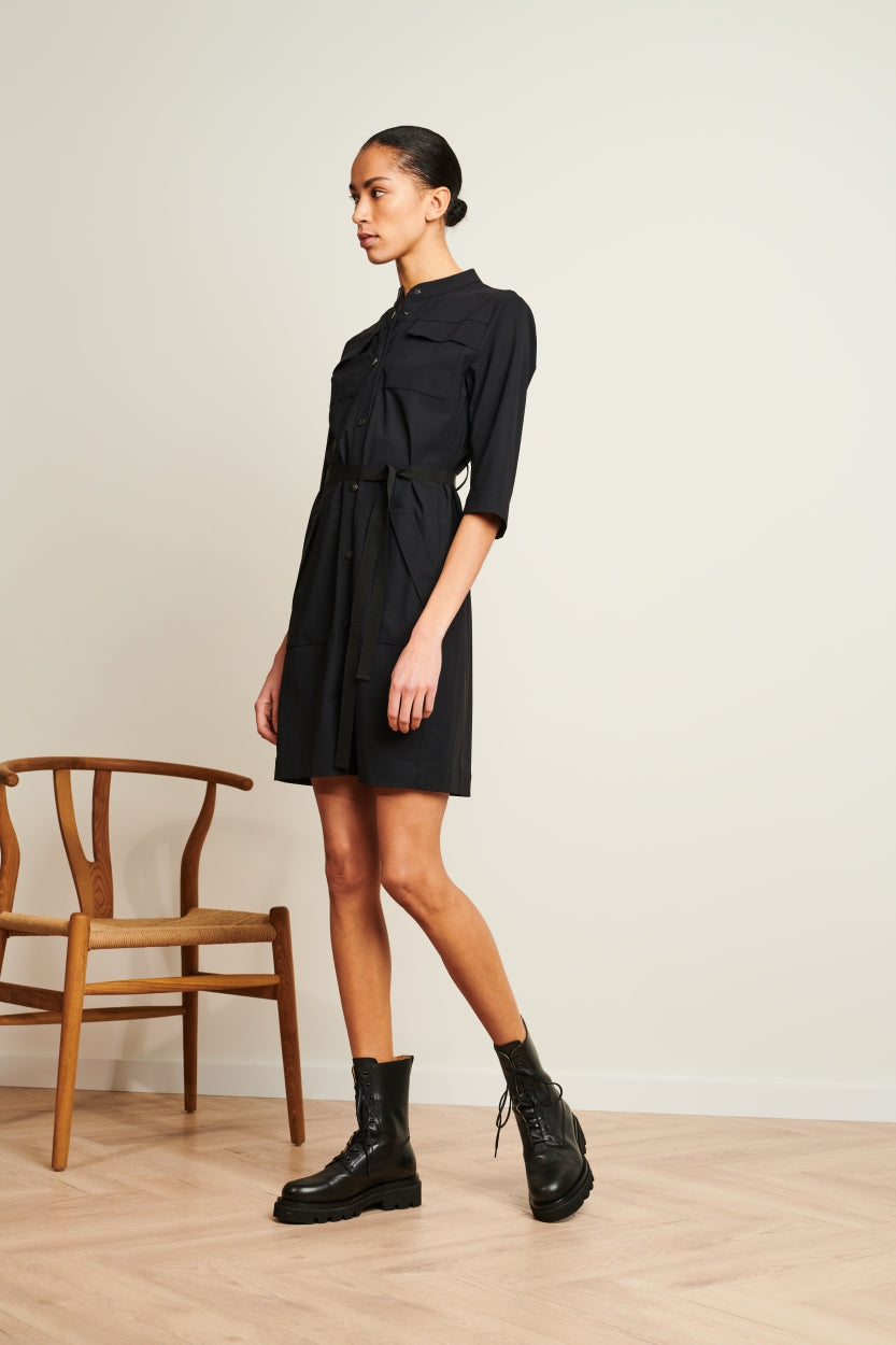 Dress Fily Technical Jersey | Black