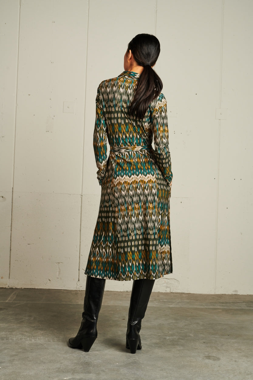 Dress Barbara Technical Jersey | Lime green