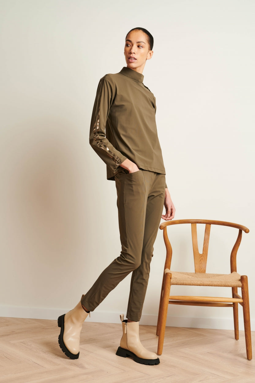 Blouse Heidi Technical Jersey | Army