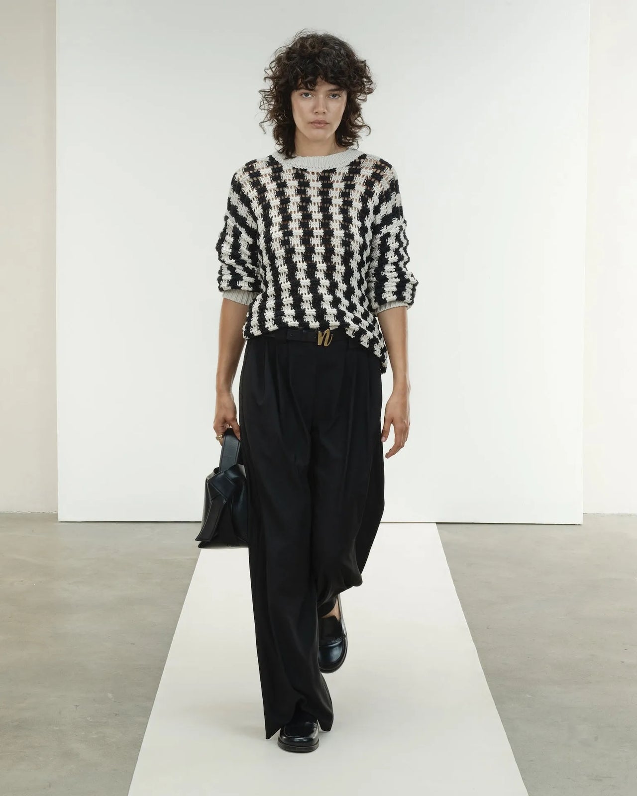 Luisa Blouse Technical Jersey | White