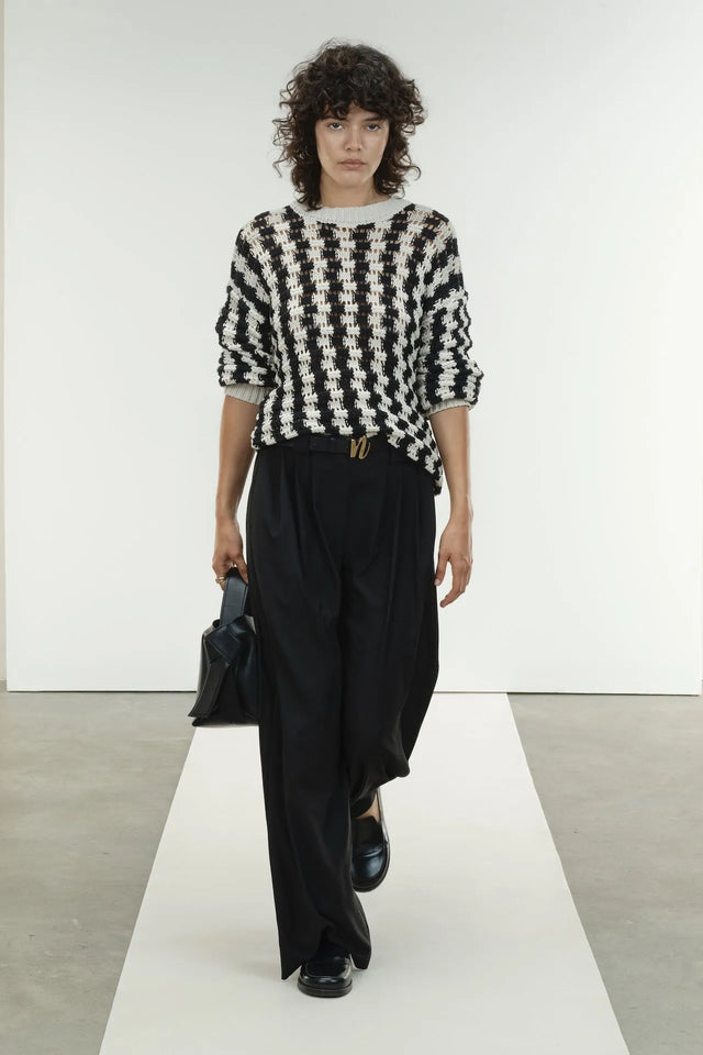 Pullover 30108086 | Black White