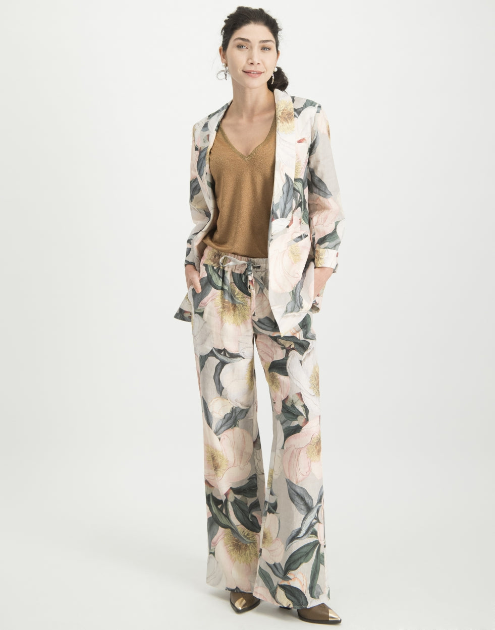 Lola Pants Peony | Rose