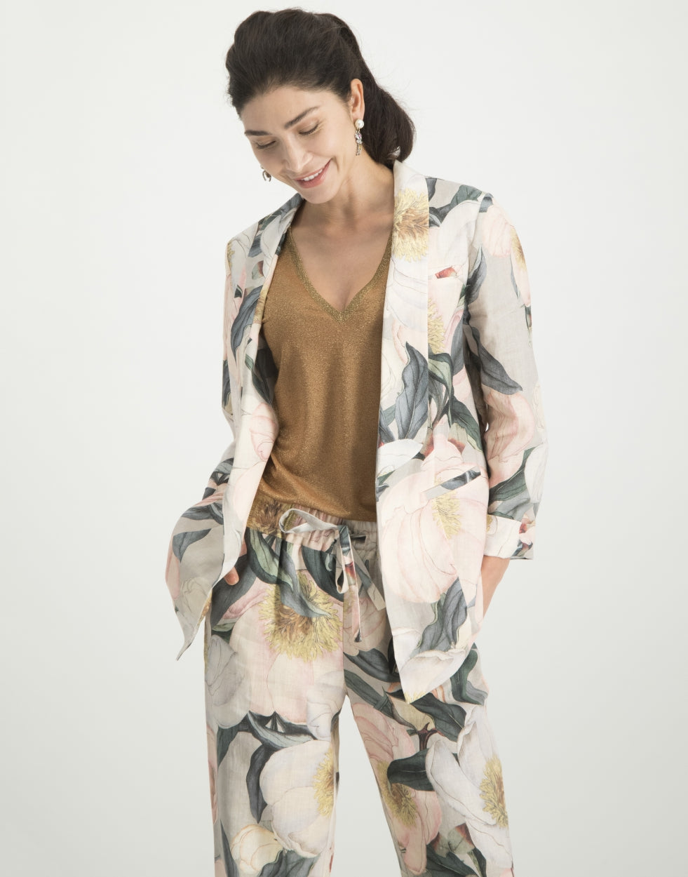 Lola Pants Peony | Rose
