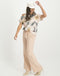 Florence Cold Shoulder Top Peony | Rose