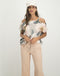 Florence Cold Shoulder Top Peony | Rose