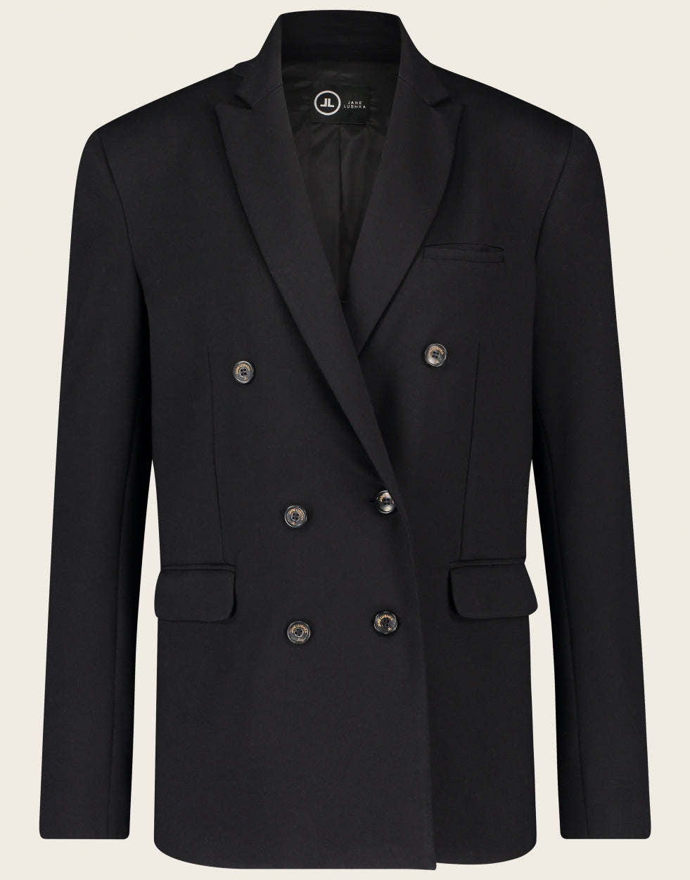 Over Size Blazer Sydney Eco Viscose | Black