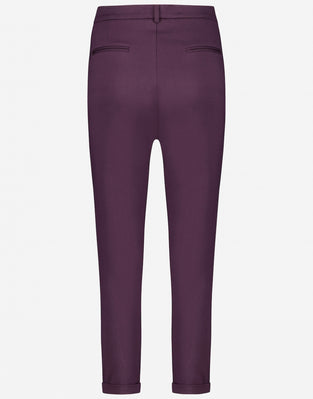 Pants Sascha Eco Viscose | Bordo