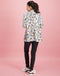 Eva Easy To Wear Blazer Bloom | White
