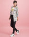Eva Easy To Wear Blazer Bloom | White