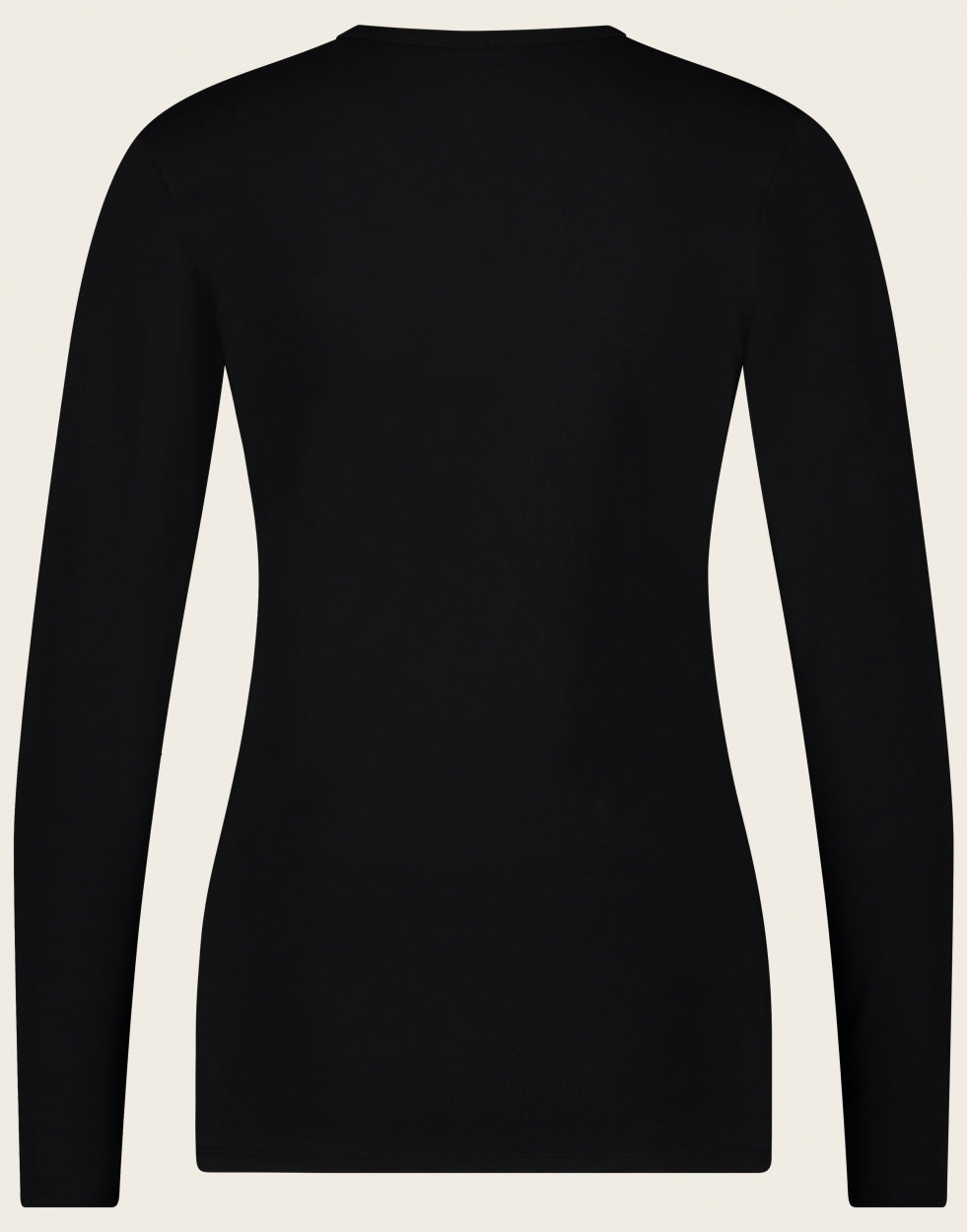 Organic T-Shirt long sleeve Organic Cotton | Black