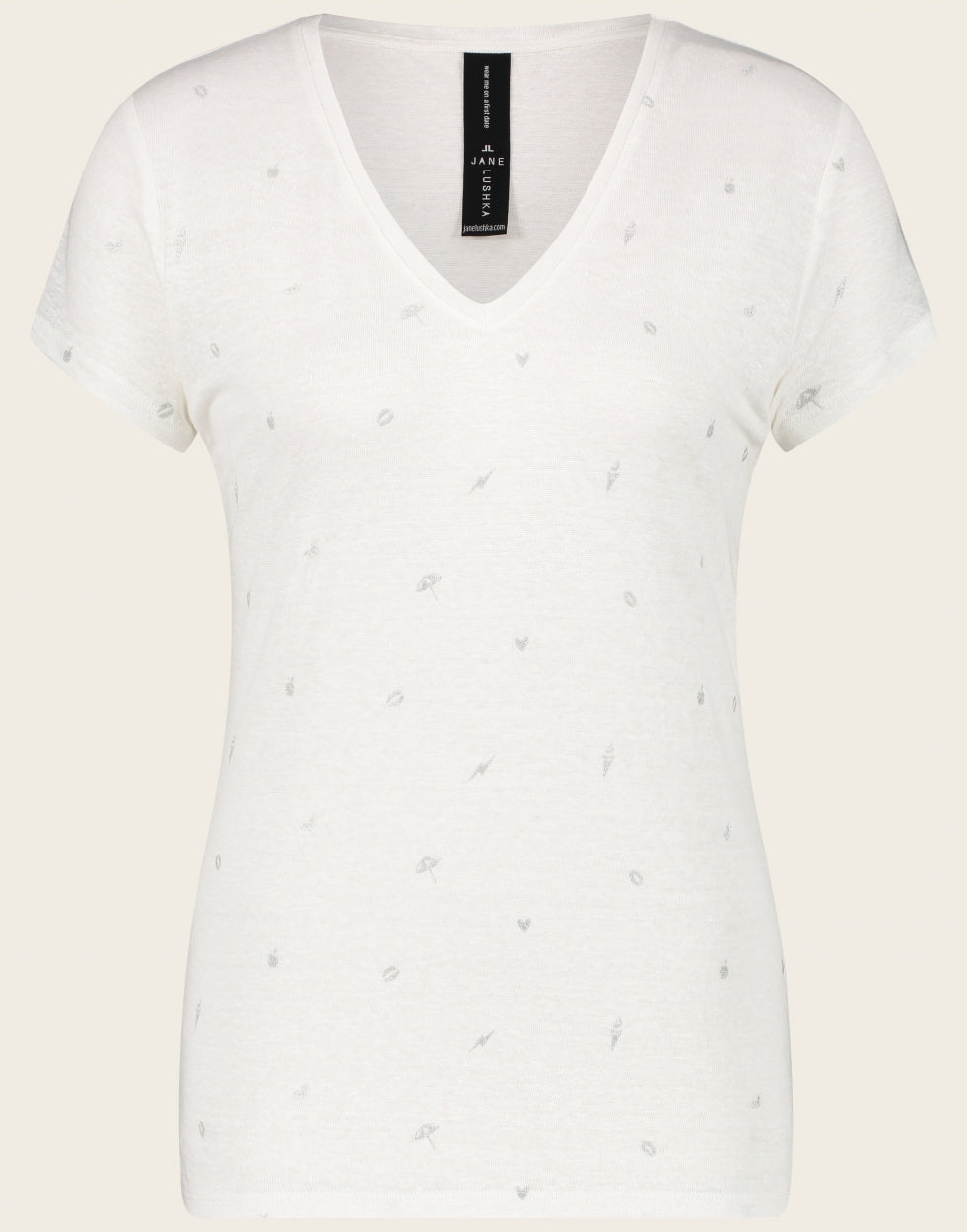 T shirt linen/2 | Off White