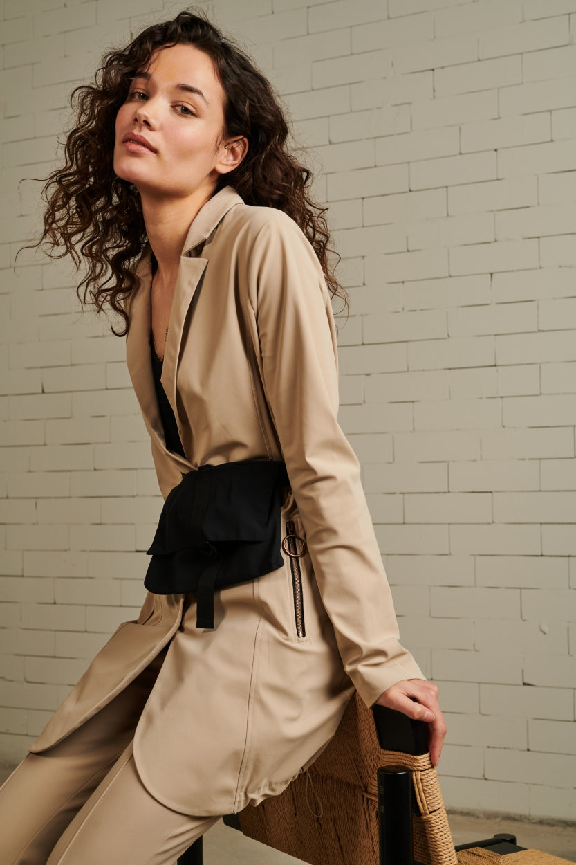 Blazer Berlin/2 Technical Jersey | Warm sand