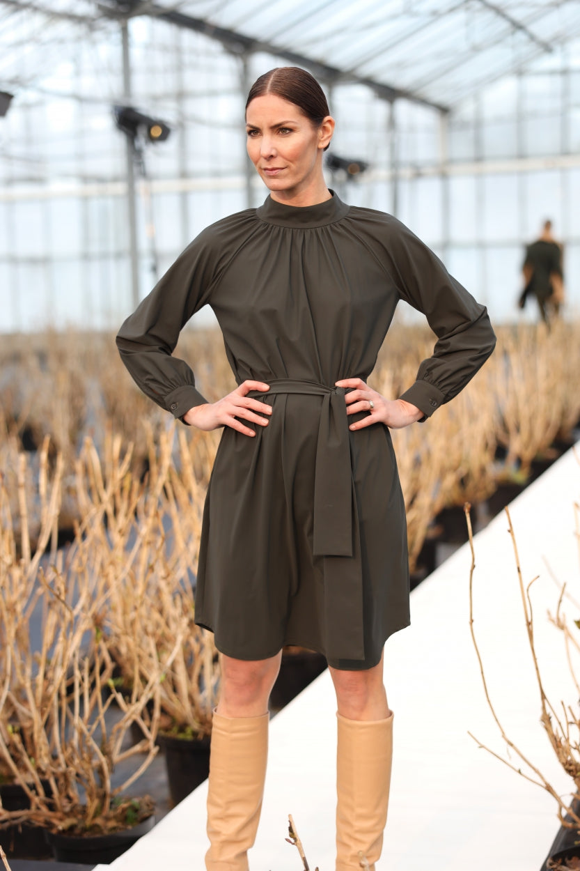 Dress Grace Technical Jersey | Grey Green