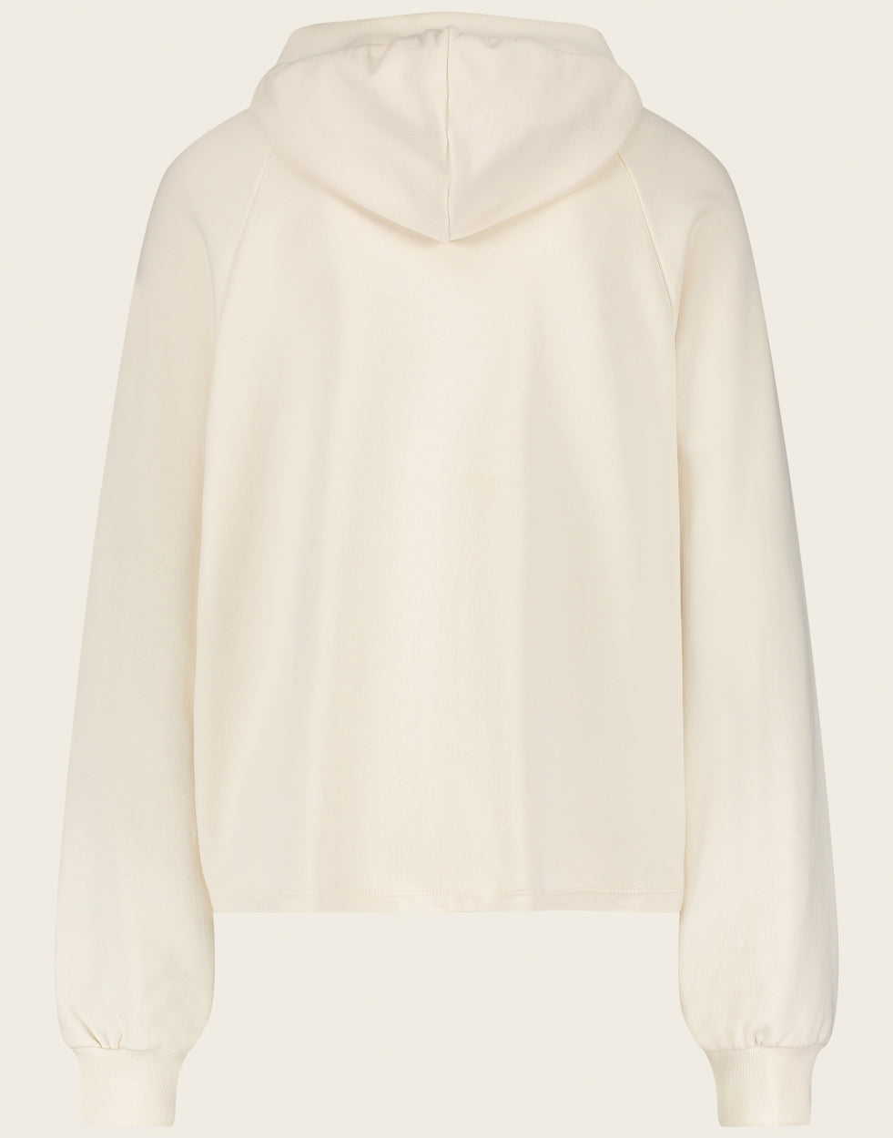 Soft Hoodie Logo Organic Cotton | Ecru