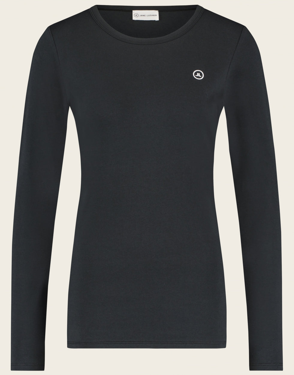 Organic T-Shirt long sleeve Organic Cotton | Old black