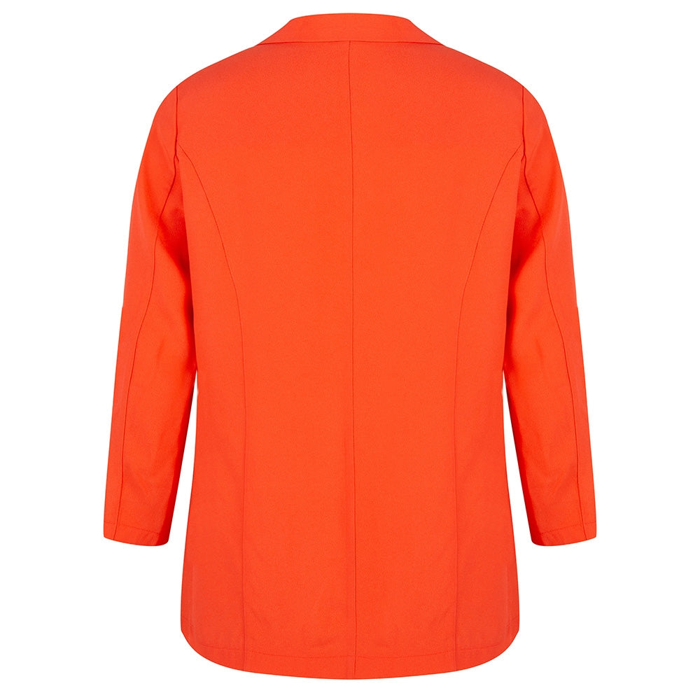 Celeste Open Blazer | Coral