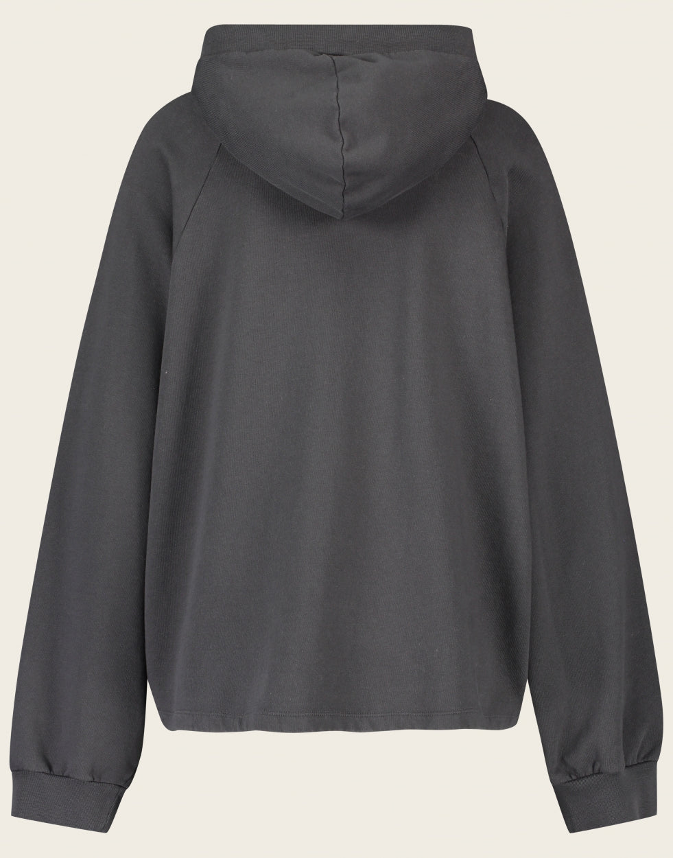 Hoodie Logo Vintage Organic Cotton | Old black