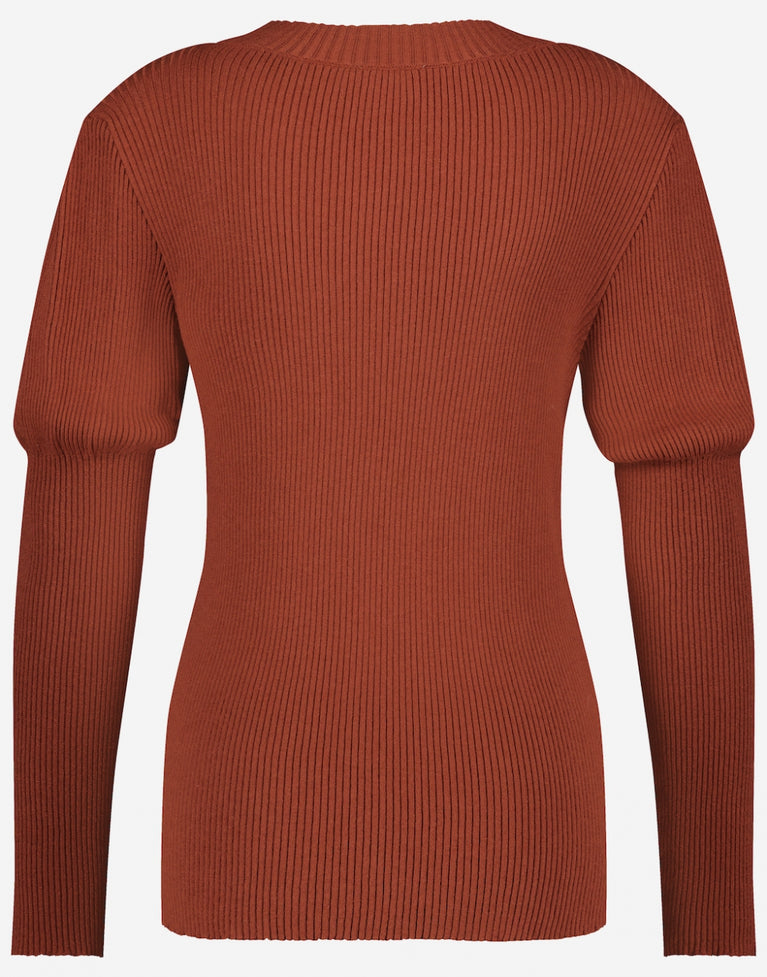 Pullover A-sweter | Tabaco