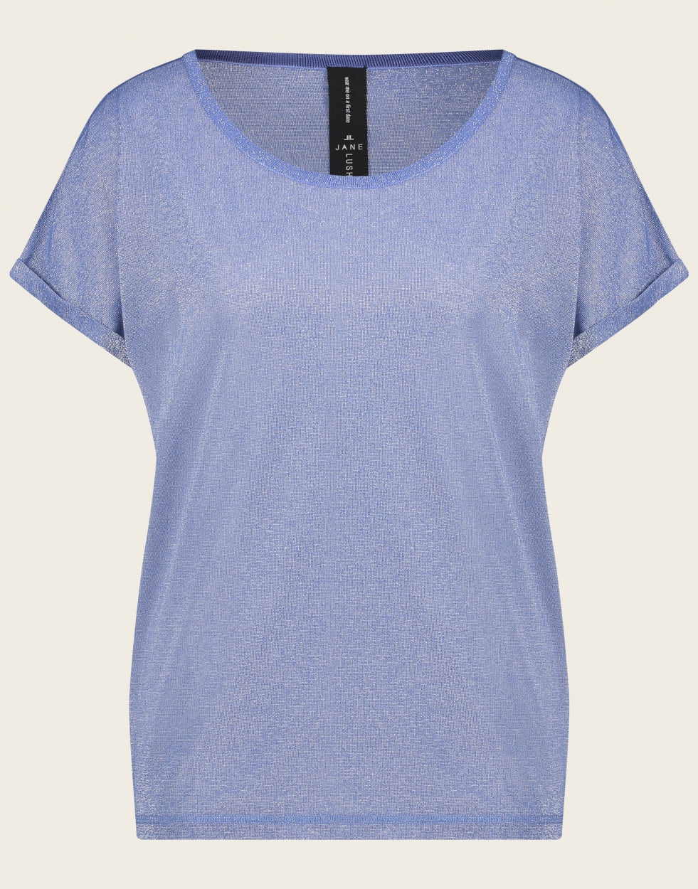Hope T shirt | Blue denim