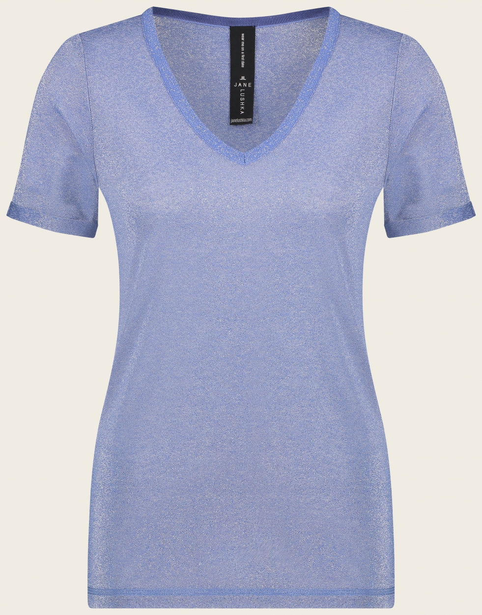 T shirt Leny | Blue denim