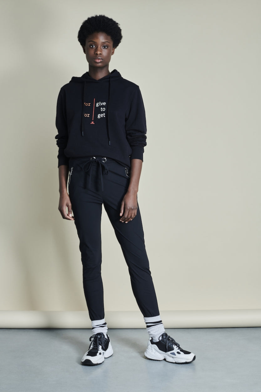 Hoodie Sweat ForgiveOrganic Cotton | Black