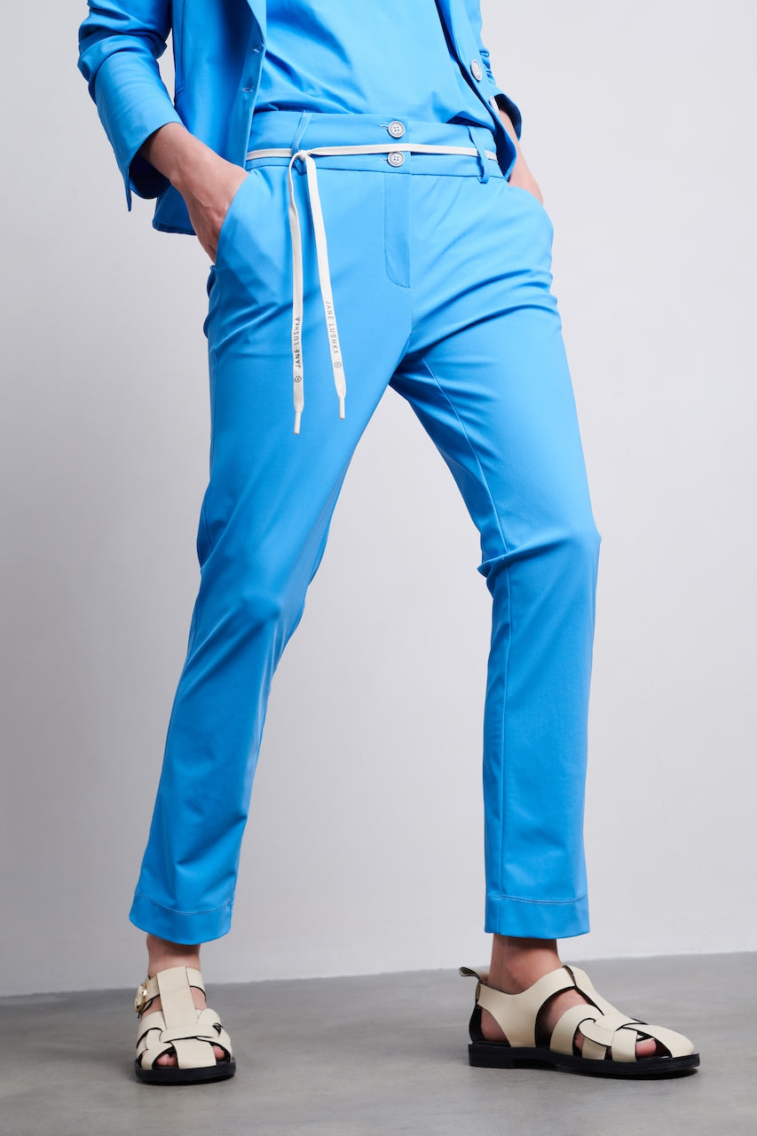 Dalas Pants Technical Jersey | Light Blue