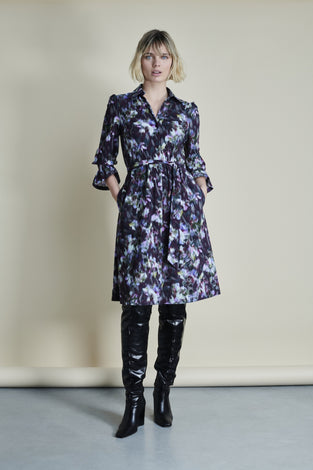 Dress Julia/W Short Technical Jersey | Purple