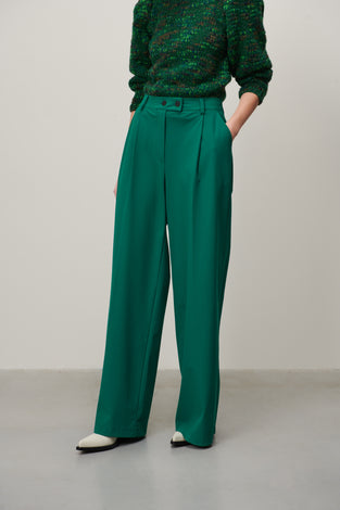 Marga Pants Technical Jersey | Green