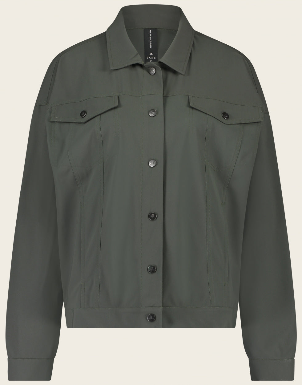Jacket Sena Technical Jersey | Grey Green