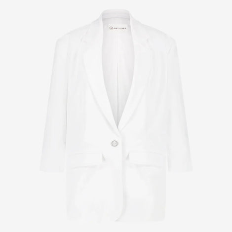 Fring Blazer Technical Jersey | White