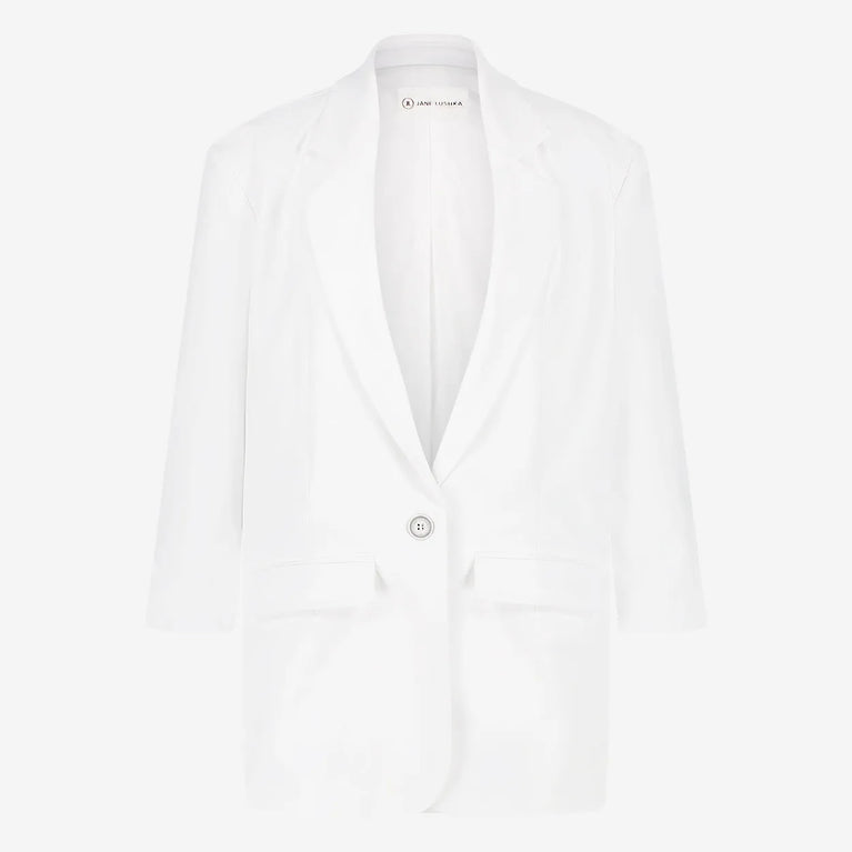 Fring Blazer Technical Jersey | White