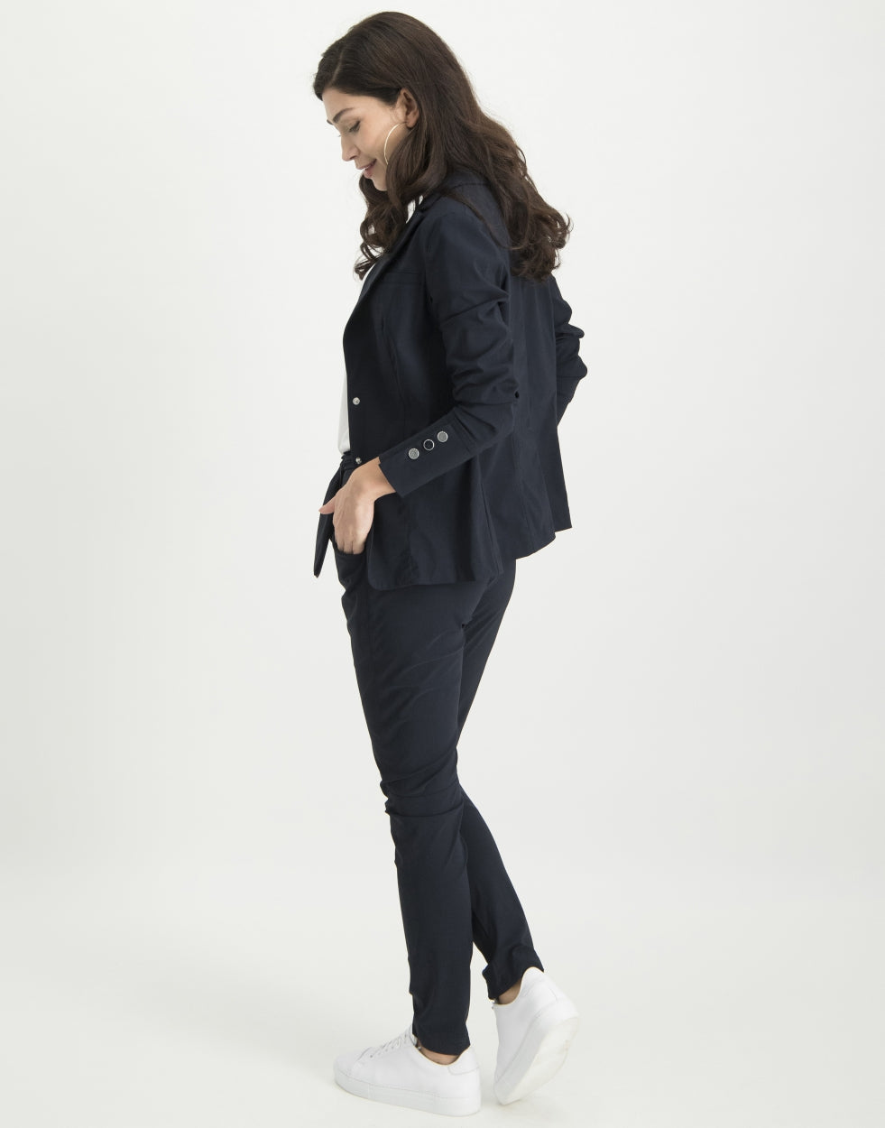 Vera Bow Pants | Blue