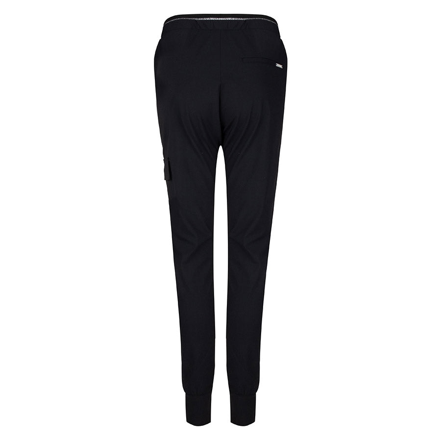 Lilli Asymmetrical Pants | Black