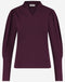 Blouse Lies Technical Jersey | Aubergine