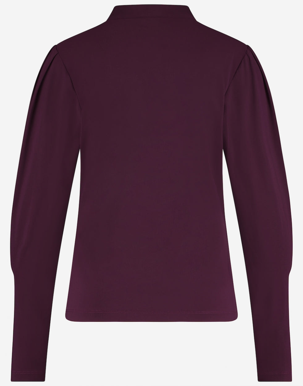 Blouse Lies Technical Jersey | Aubergine