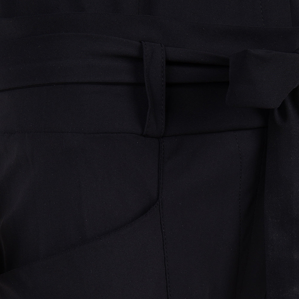 Zoey Shirt Jumpsuit | Black