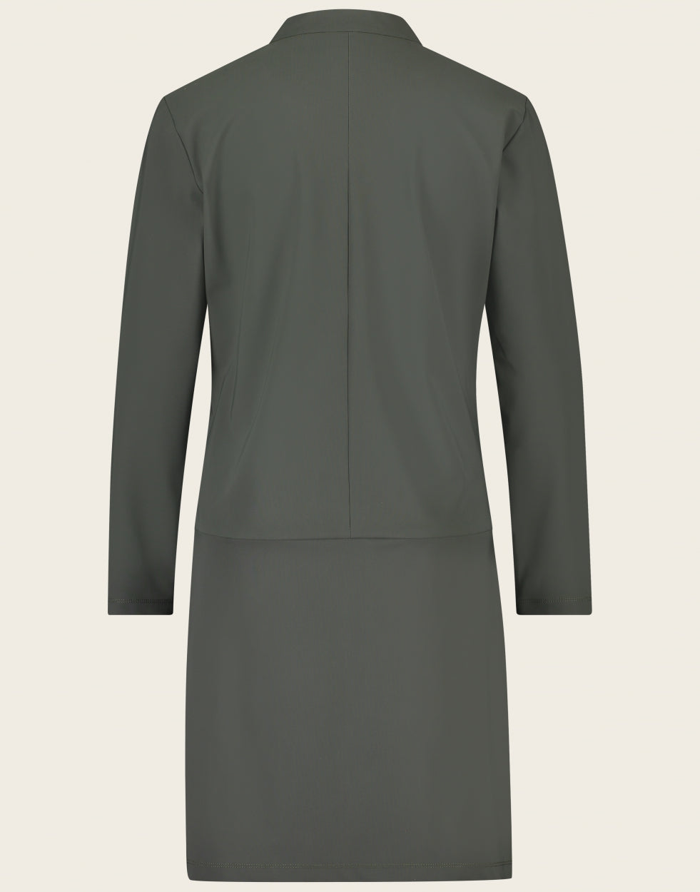 Dress Harper Technical Jersey | Grey Green