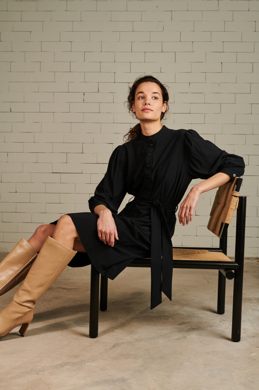 Dress Kira Technical Jersey | Black