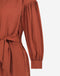 Dress Sabine Long Technical Jersey | Brick