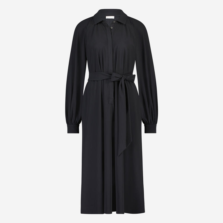 Carlen Dress Technical Jersey | Black