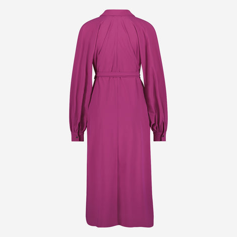 Carlen Dress Technical Jersey | Fuxia