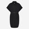 Romy Dress Short Technical Jersey | Black