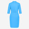 Kendal Dress Technical Jersey | Light Blue