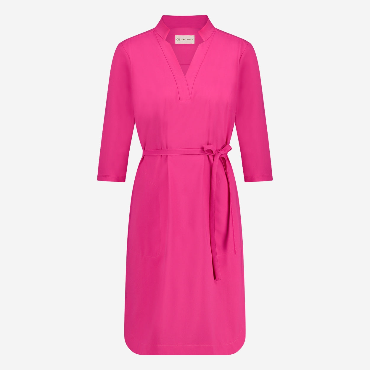 Kendal Dress Technical Jersey | Cyclamen