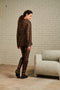 Blouse Grace Technical Jersey | Animal brown