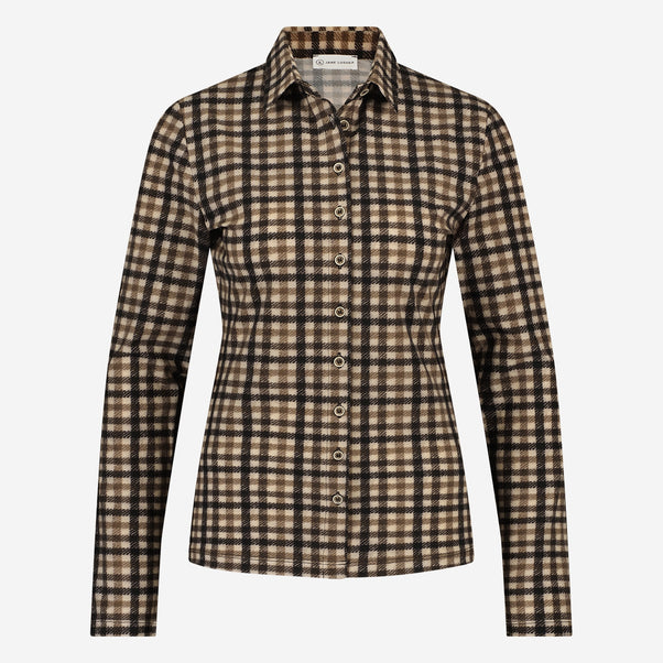 Blouse Kikkie Technical Jersey | Toupe Melange