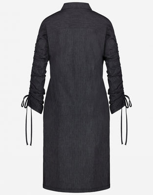 Dress Manuela Technical Jersey | Black Denim