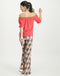 Nicole Knotted Top | Red